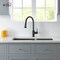 Kibi Casa Single Handle Pull Down Kitchen Sink Faucet KKF2002MB - alternate 5